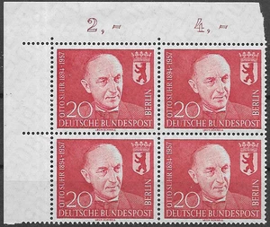 Berlin Minr 181 Mint IN Block of Four - Picture 1 of 1
