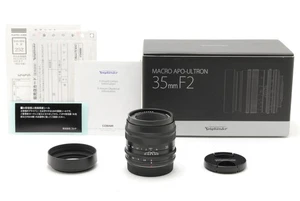 "MINT w/Box" Voigtlnder MACRO APO-ULTRON 35mm F2 For Fujifilm X Mount - Picture 1 of 8
