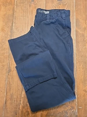 Pantalones de Lona Carhartt Para Hombre 40x36 Azul Calce Relajado Trabajo Resistente Flex Foto 1 de 4