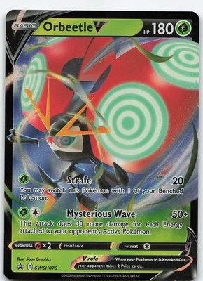 Orbeetle V - SWSH078 Promo Holo SWSH: Sword & Shield Promo Cards NM Pokémon - Image 1 of 2