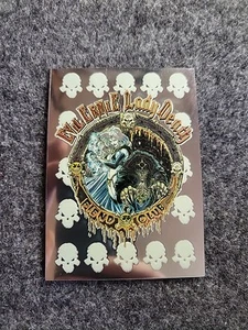 1995 EVIL ERNIE GLOW IN THE DARK CHROMIUM CARD #45 "FIEND CLUB" LADY DEATH - Picture 1 of 2