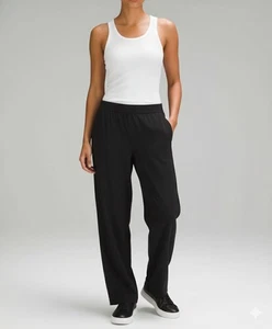 Lululemon Luxtreme Mid Rise Straight Leg Trouser Hose Damen Jogger Größe Small - Bild 1 von 11