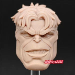 1:12 Red Hulk Giant Man Head Sculpt Model For 6'' Male ml shf dst Figure Body - Picture 1 of 6