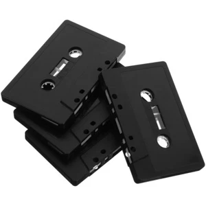 4 Pcs Cassette Tape Black Blank Tapes 30 Minute Cassettes Audio - Picture 1 of 12