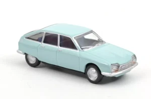 Modellino auto giocattolo pressofuso Citroën GS 1970 blu 3 pollici (6,5 cm) 1/64 NOREV 191514 - Foto 1 di 2