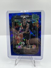 2023 Panini Prizm Draft Pick Ja'Kobe Walter Blue Ice Prizm Rated Prospect #52/99