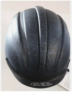 KED Reithelm Kanauro XL 60 - 64 cm Schwarz - Blau Matt Reitkappe Reiterhelm Helm - Bild 1 von 24