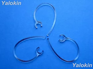 3 (CL-S) Earhooks Earloops Clips for Plantronics M90 and M95 Headsets - Picture 1 of 6
