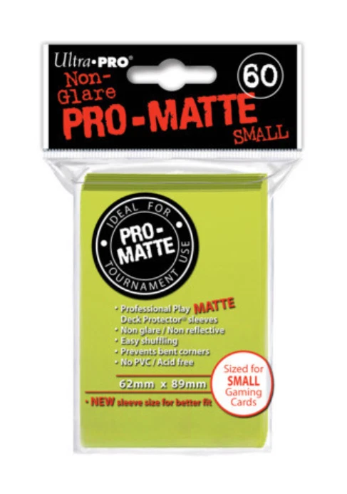 * Mangas PRO-Mate Pequeñas Amarillo Brillante 60ct x2 Paquetes (120 Total) Upro 84150 Foto 1 de 1