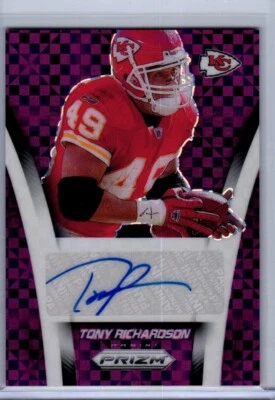 Panini Prizm Tony Richardson Purple Power AUTO /49 SSP - Image 1 of 2