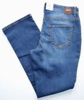 MAC MELANIE AUTHENTIC Jeans Denim Stretch Basic blau straight fit Gr.36 L 34 NEU