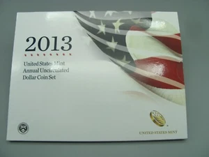 2013 United States Mint Annual Uncirculated Dollar Coin Set - Picture 1 of 5