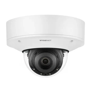 Cámara de IA domo vándalo para exteriores Hanwha Techwin 4K IR, PNV-A9081R - Imagen 1 de 4