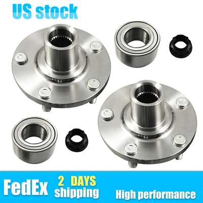 2 Pcs Front Wheel Hub & Bearing Fits Lexus RX350 RX450h Toyota Highlander - Image 1 of 3