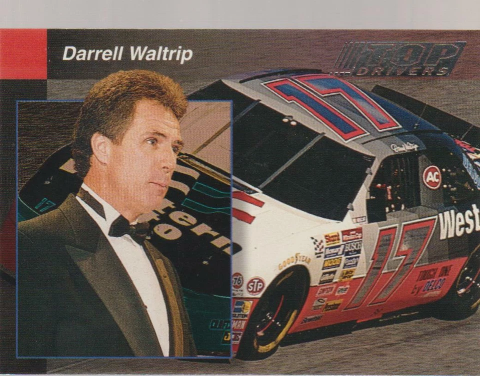 1994 Pro Set Power Preview #9 Darrell Waltrip card, NASCAR HOF - Image 1 of 1