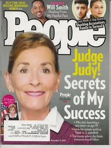 People Magazine (11-15-2021) The Secrets of Judge Judy's Success - Bild 1 von 2