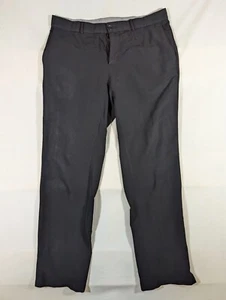 Pantaloni Nike Uomo 34x32 Chino Dri-Fit Gamba Dritta Performance Golf Outdoor Nero - Foto 1 di 11