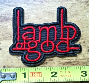 Lamb Of God Aufnäher Aufbügeln Nähen Rock Metal Musik Erinnerungsstücke Geschenk - Bild 1 von 2