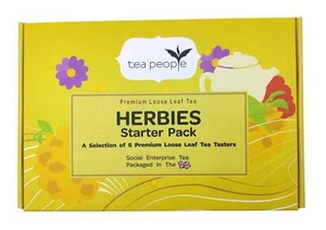 Herbies Tea Starter Pack with 6 Loose Herbal Teas by Tea People - Picture 1 of 6