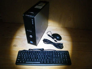 WINDOWS 10 PRO 64BIT DELL OPTIPLEX 780 C2D 250GB HDD 4GB RAM + KEYBOARD & MOUSE - Picture 1 of 7
