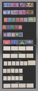 1948-54 MUSCAT-OMAN K. GEORGE VI Q. ELIZABETH NH,LH SCT. 27-30,35-42,52-5,42-51 - Imagen 1 de 1