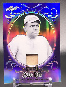 2019 LEAF METAL BABE RUTH COLLECTION GAME USED YANKEE SEAT 5/7 NEW YORK Bambino