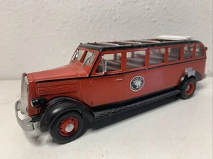 1936 Red Model 706 Tour Bus O Scale 1:48 The Open Top Bus Co. Red - Picture 1 of 10