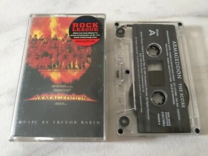 Armageddon The Score Trevor Rabin Motion Picture Soundtrack Cassette Tape (1998) - Picture 1 of 3