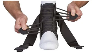 Med Spec ASO Estabilizador de Tobillo Ortesis Speed Lacer, Negro, Grande - Imagen 1 de 5