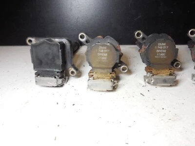 Juego de 5 bobinas de encendido directo OEM BMW 325i E46 M52 S52 1748017 11860 Foto 1 de 4