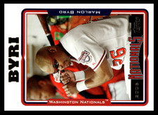 2005 Topps Updates & Highlights Marlon Byrd #UH55 Washington Nationals