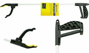 2x 76cm MARKSMAN Litter Picker Tool Rubbish Debris Pick Up Long Mobility Reach - Picture 1 of 3