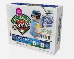 2024 Panini Prospect Baseball FOTL Hobby Box - Foto 1 di 1