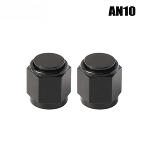 2PCS AN10 Female Flare Fitting Cap Block Off Nut Aluminum For Fuel Systems - Picture 1 of 7