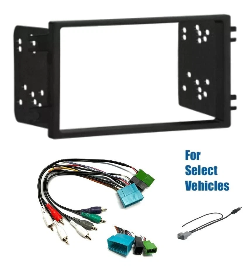 Kit de instalación de radio estéreo de auto doble Din cable para Honda Element 2003-2011 con amplificador Foto 1 de 1