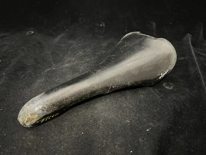 Sella da strada vintage Selle Italia Alpes in pelle nera Made in Italy - Foto 1 di 5