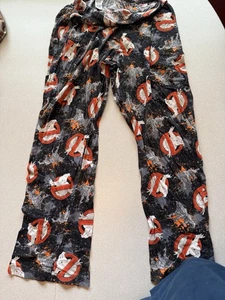 Ghostbusters Graphic Lounge Pants for Adults Size Medium - Picture 1 of 3