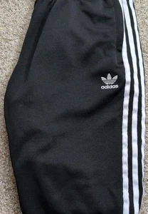 ADIDAS - Classic SST Track Pants - 3 Stripes Men's Size Large L - Zipper Pockets - Picture 1 of 5