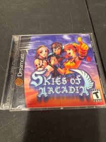 skies of arcadia dreamcast cib
