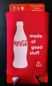 Coca-Cola Dose oder Flasche Koozie aus guten Sachen - passt für größere Dosen NEU! - Bild 1 von 2