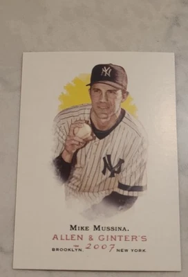 Topps Allen & Ginter 2007 - Mike Mussina #58  Foto 1 de 3