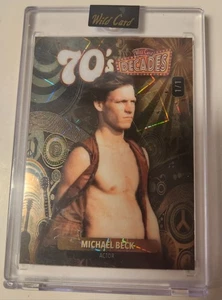 2024 Wild Card Decenni anni 70 Michael Beck 1/1 - Foto 1 di 3