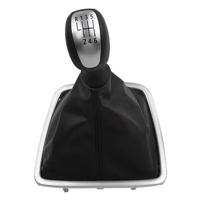 For Renault FOR Laguna 3 III 2007-2014 6 Speed Leather Shift Knob Dust Cover - Image 1 of 4