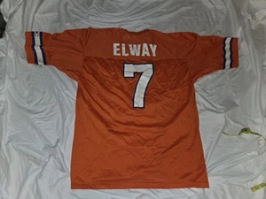 Vintage John Elway #7 Denver Broncos Trikot Champion Herren XL Orange - Bild 1 von 7
