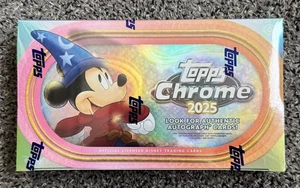 Topps Chrome Disney 2025 Hobby Box In Hand Fast Dispatch - Bild 1 von 2