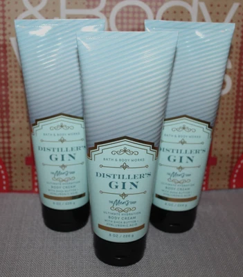 Bath & Body Works Distiller's Gin Men's Shop Ultimate Hydration Body Cream x3 - Image 1 of 3