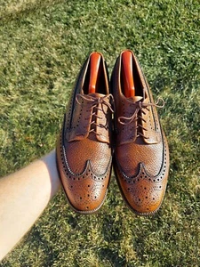 RARO Florsheim 97606 Stratford Royal Imperial Coventry Calf Punta de Ala Zapatos 11 E - Imagen 1 de 23