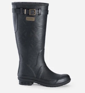 Women's Pendleton Embossed cold weather boots / Rain Boots Size 8 - Picture 1 of 3
