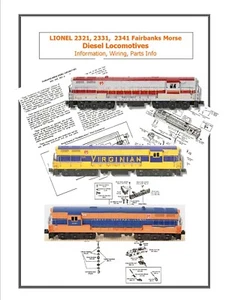Lionel 2321 2331 2341 Fairbanks Morse Docs (Beste Qualität Repo!) - Bild 1 von 1