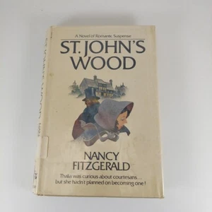 St. John's Wood Nancy Fitzgerald 1977 Doubleday 1st Edition HCDJ Ex-Library  - Picture 1 of 14